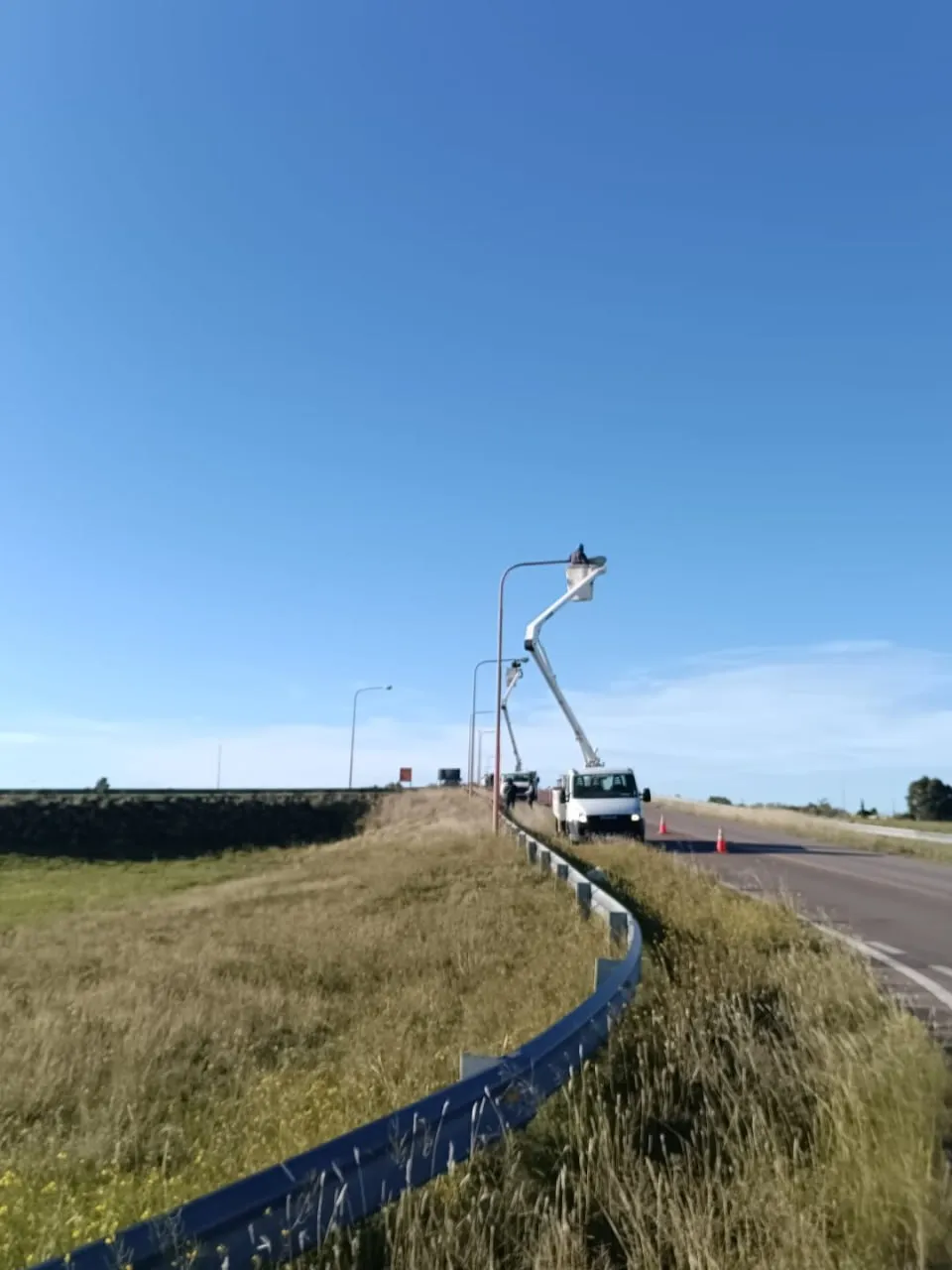 Avanza la reconversión lumínica en Carmen de Patagones