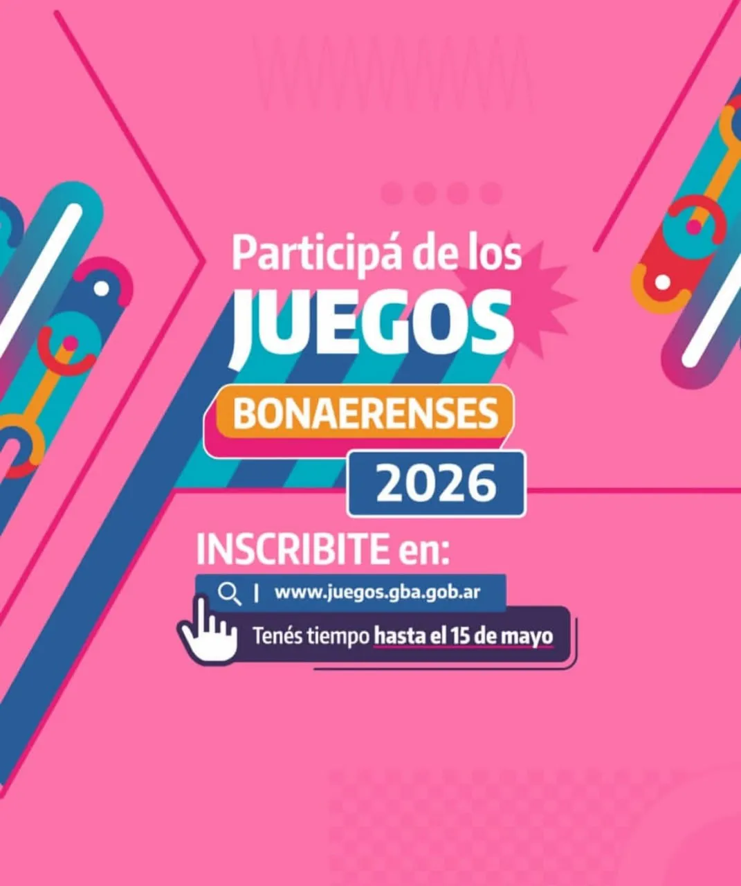 Convocatoria a los Juegos Bonaerenses 2026