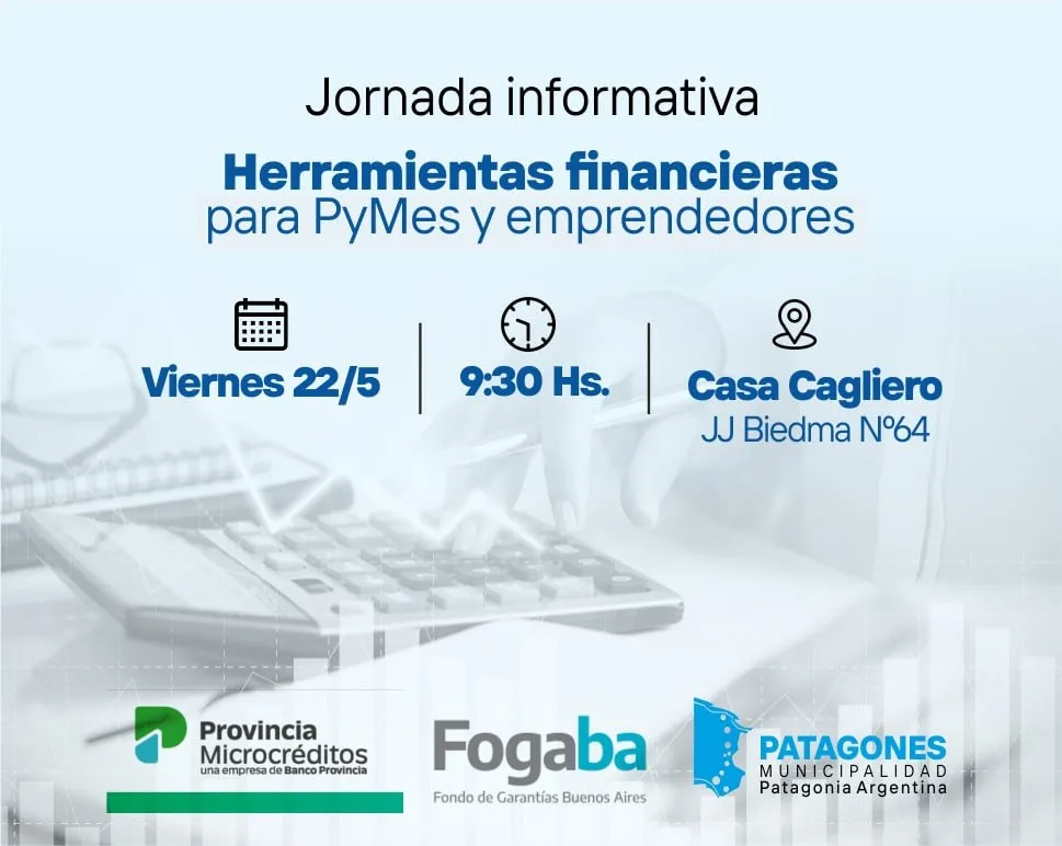 Jornada informativa sobre herramientas financieras para PyMEs y emprendedores