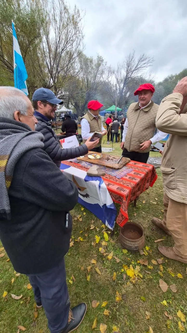 Marino acompañó la Fiesta Provincial del Jabalí al Asador en Guardia Mitre