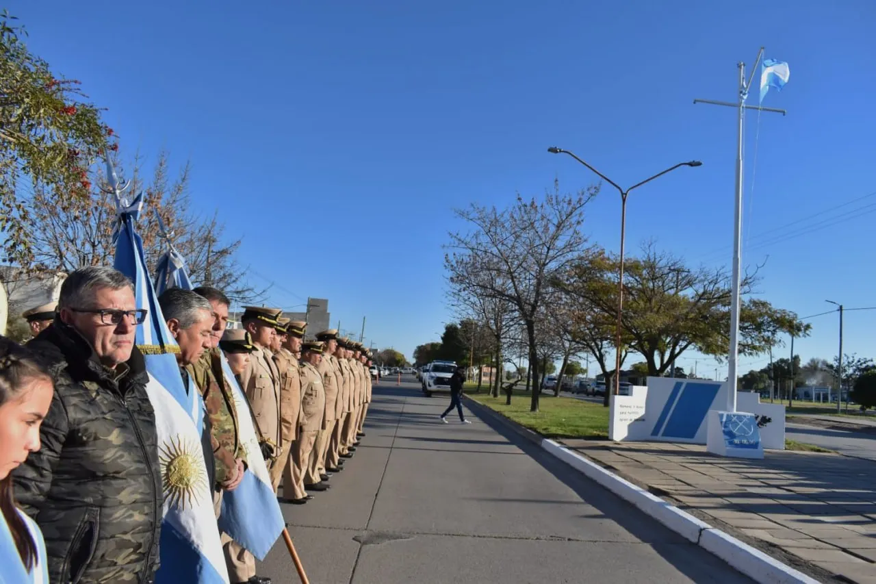 Marino participó del homenaje a la Prefectura Naval Argentina por su actuación en Malvinas