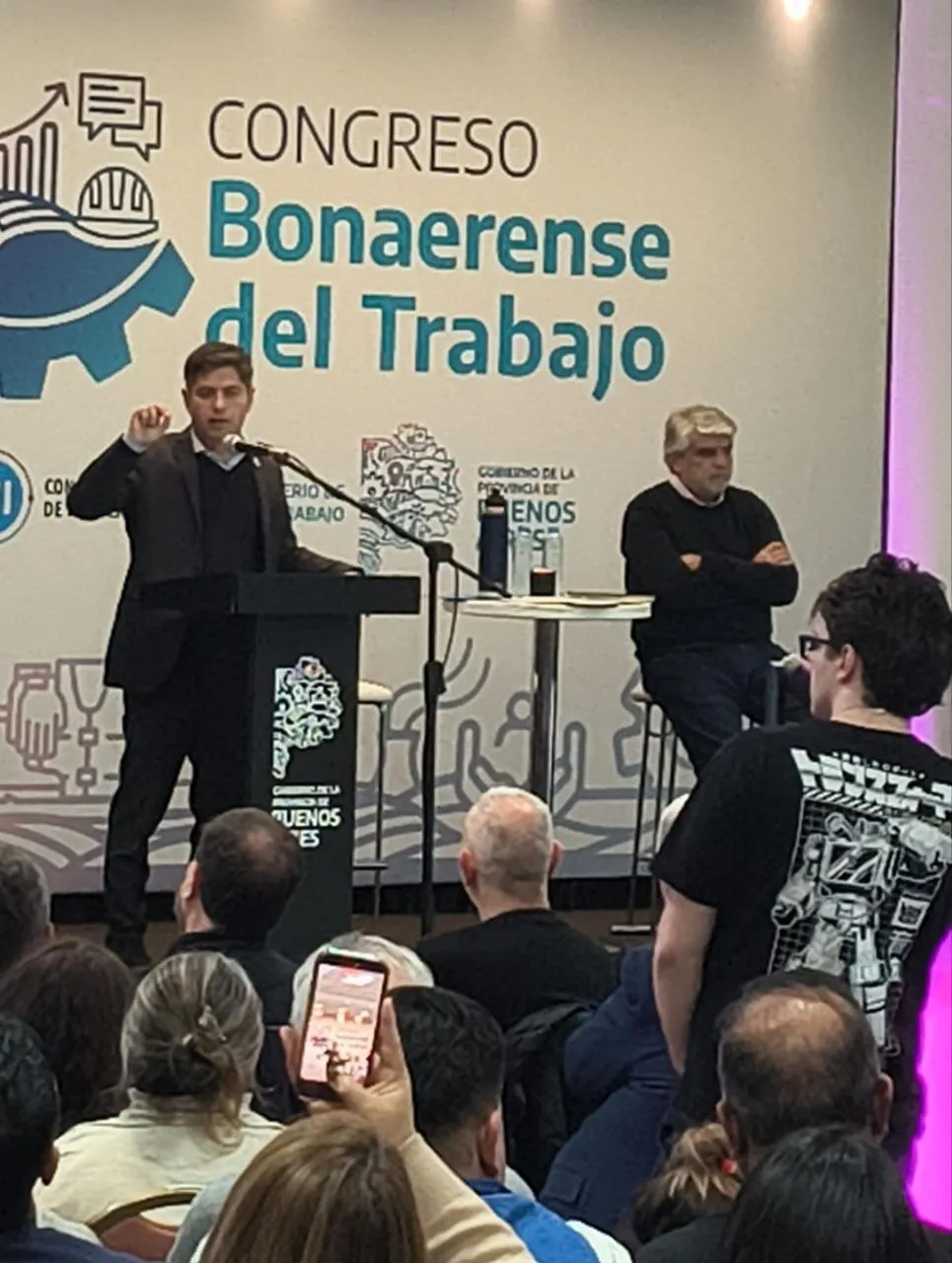 Marino participó del Primer Congreso Bonaerense del Trabajo