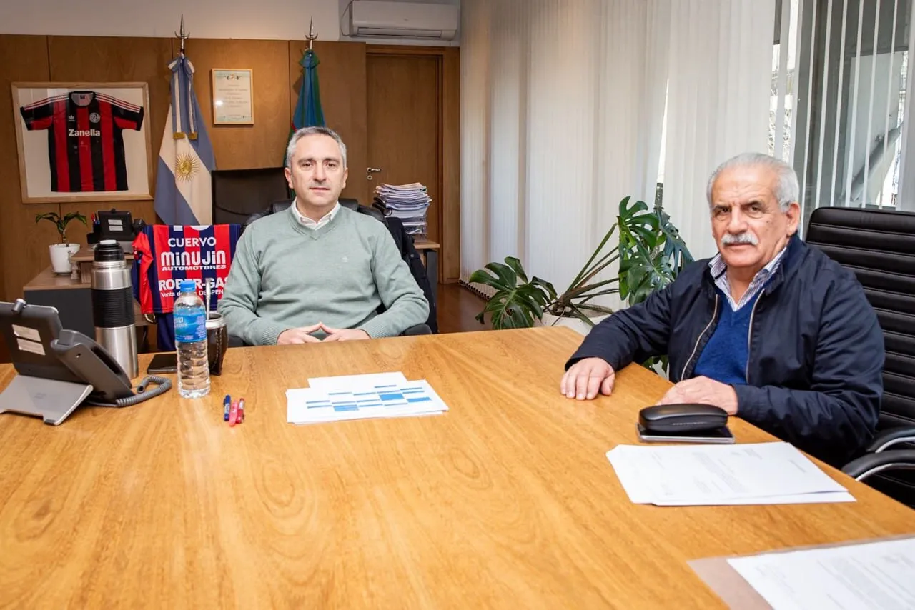 Marino se reunió con Larroque y avanza en gestiones para fortalecer la asistencia social