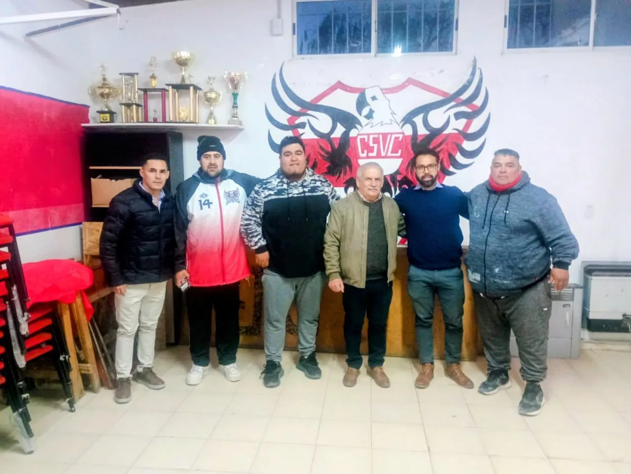 Marino visitó el Club Villa del Carmen