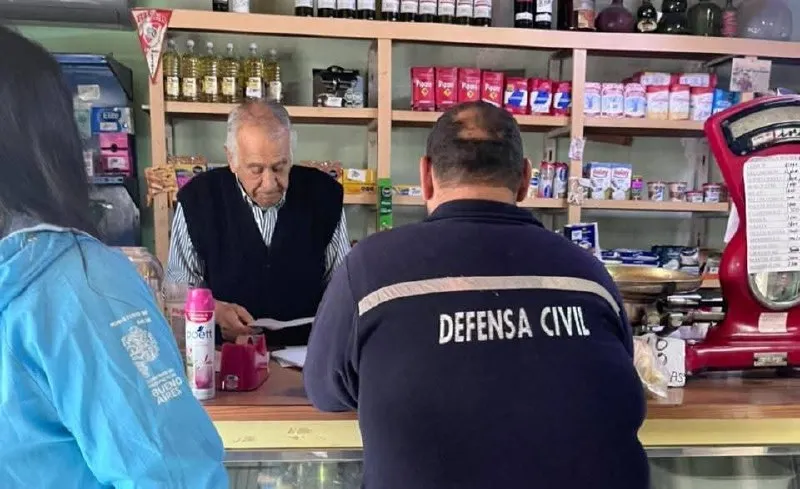 Operativo de prevención por monóxido de carbono en Villa del Carmen