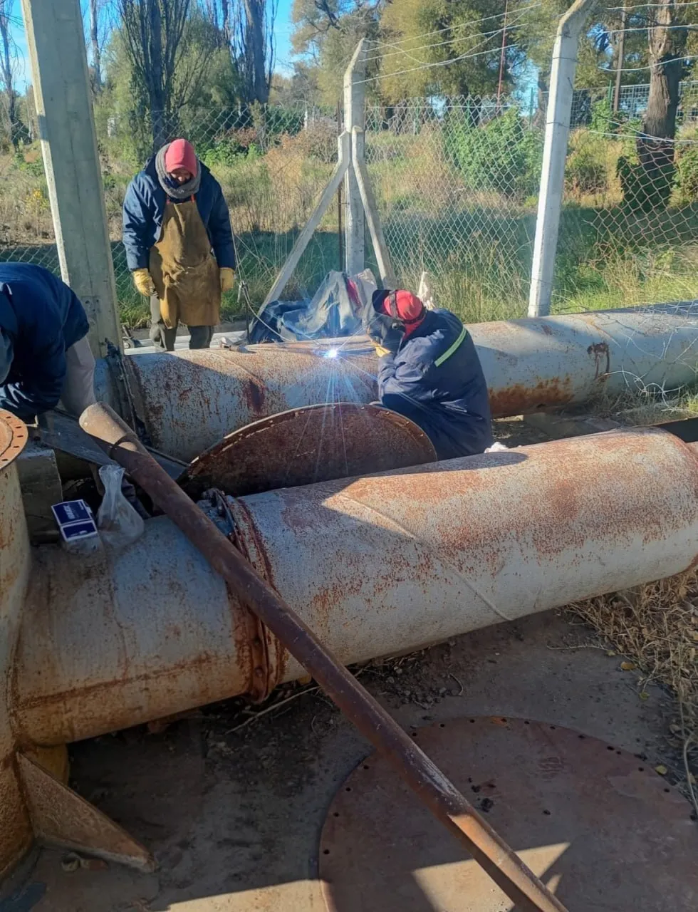 Refacción y puesta en funcionamiento de la bomba pluvial del barrio El Bañado