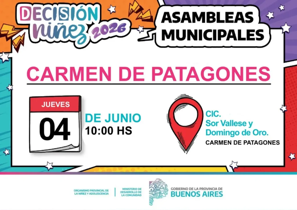 Se realizará la Asamblea Municipal de Decisión Niñez con participación de niñas, niños y adolescentes