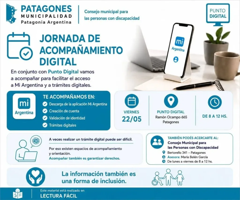 Se reprograma la Jornada de Acompañamiento Digital