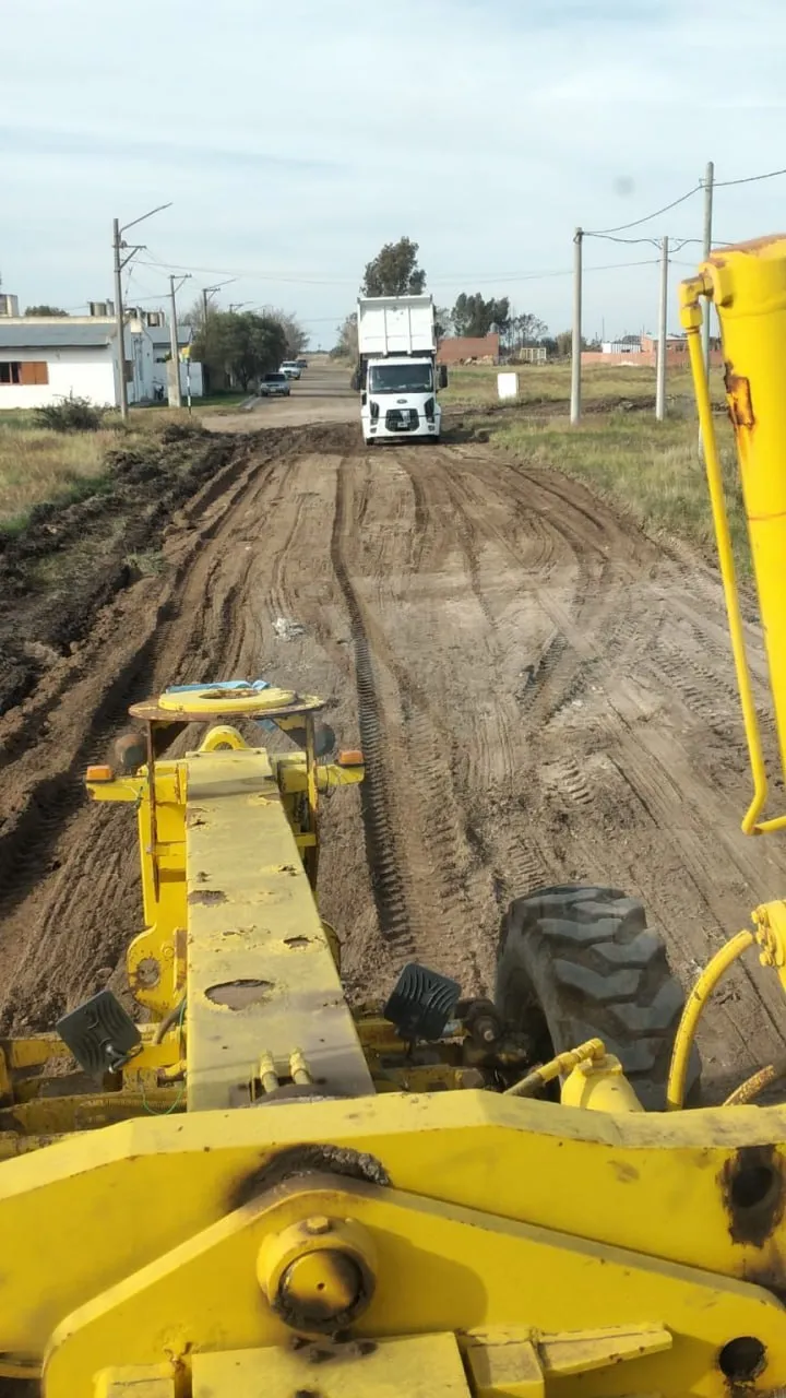 Stroeder: trabajos de mejora y mantenimiento de calles