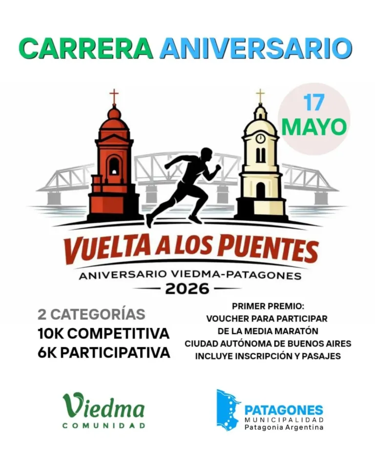 Vuelta a los Puentes se corre el 17 de mayo con un gran premio