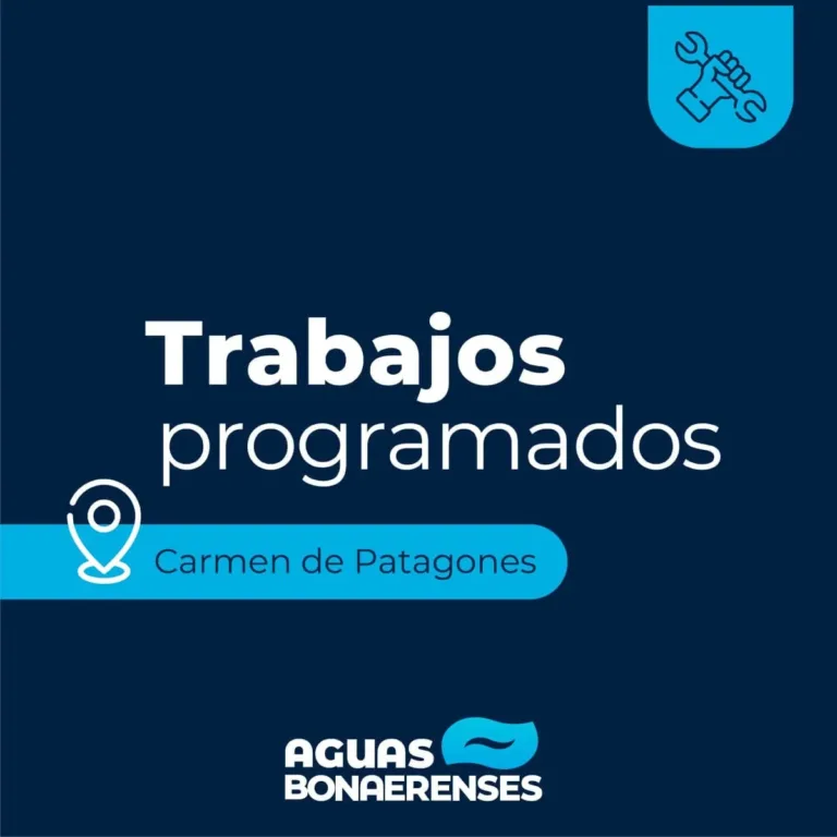 Carmen de Patagones: trabajos programados para la vinculación de la cisterna de Plaza Lacarra