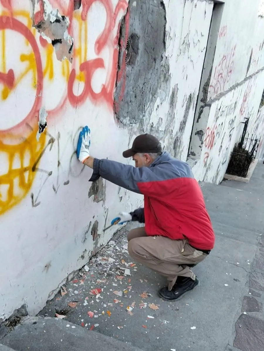 Comenzaron los trabajos de puesta en valor en el pasaje San José de Mayo