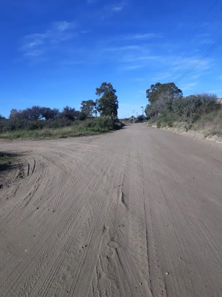 Corte parcial de tránsito en el Camino a Laguna Grande