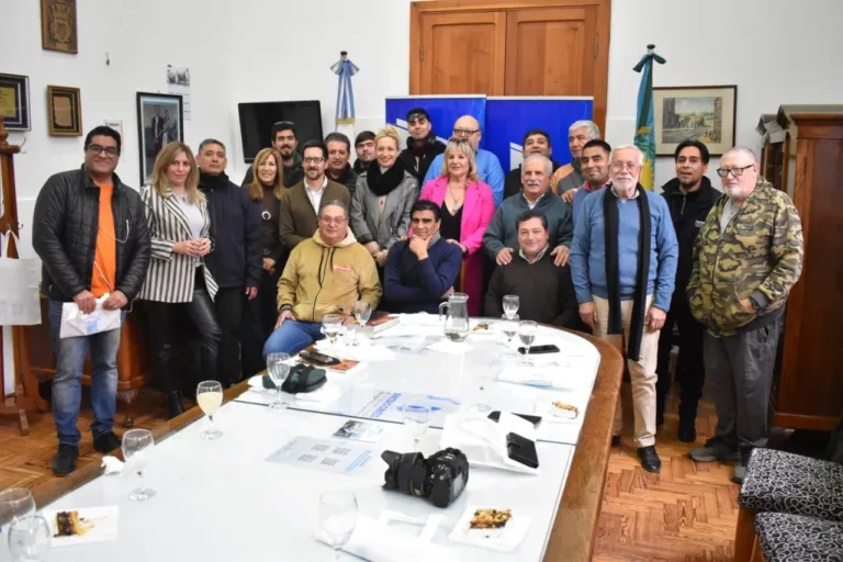 Intendente Marino celebró el Día del Periodista con un encuentro con trabajadores de prensa