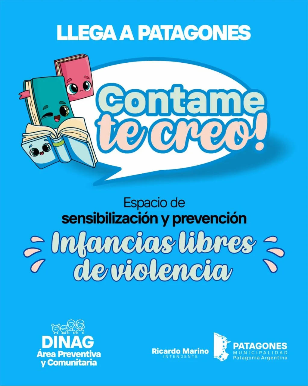 Lanzan “Contame… Te Creo” para prevenir violencias hacia las infancias