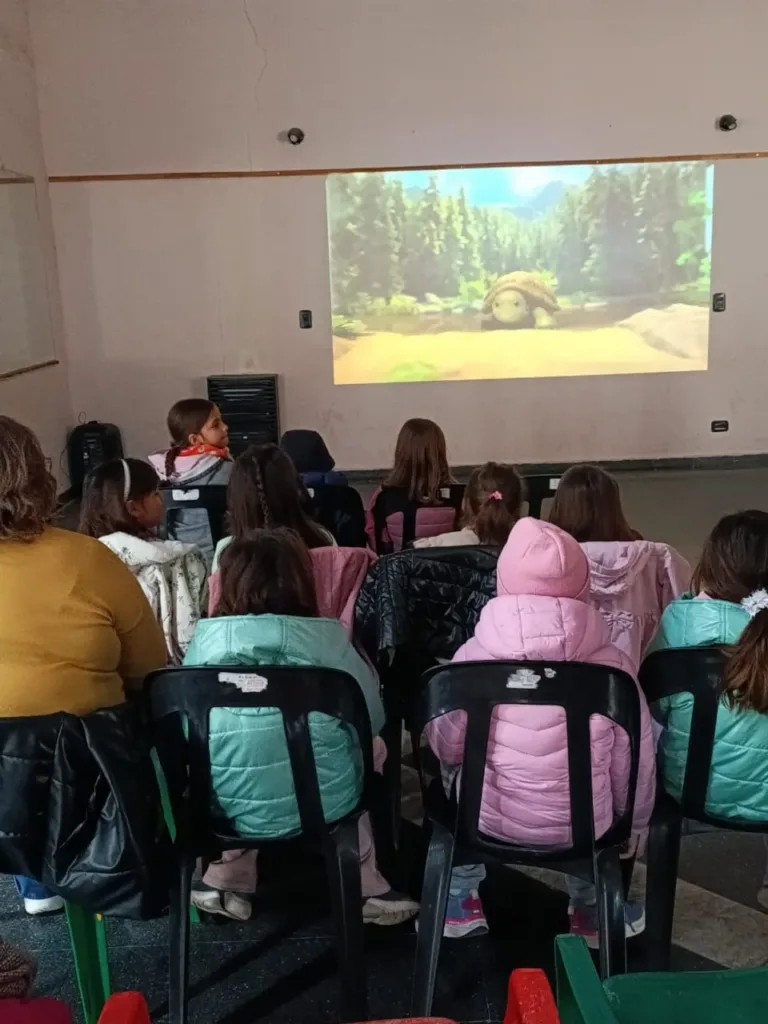 Vacaciones de Invierno: el cine llegó a Stroeder