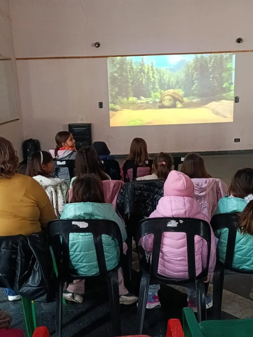 Vacaciones de Invierno: el cine llegó a Stroeder
