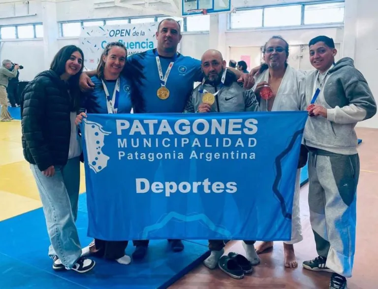 Destacada actuación del equipo Master de judo de Patagones en el Open de la Confluencia