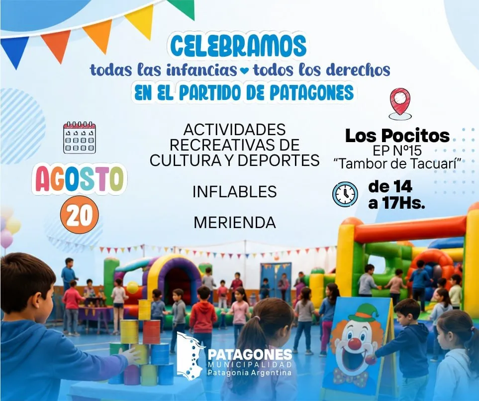 Celebración por el Mes de las Infancias en Los Pocitos