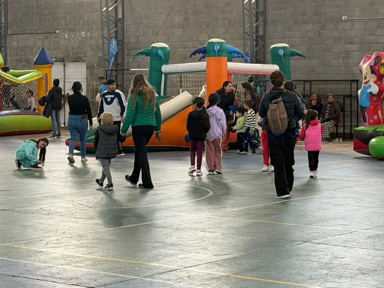 Con gran convocatoria culminaron las actividades del receso invernal en el Polideportivo Municipal