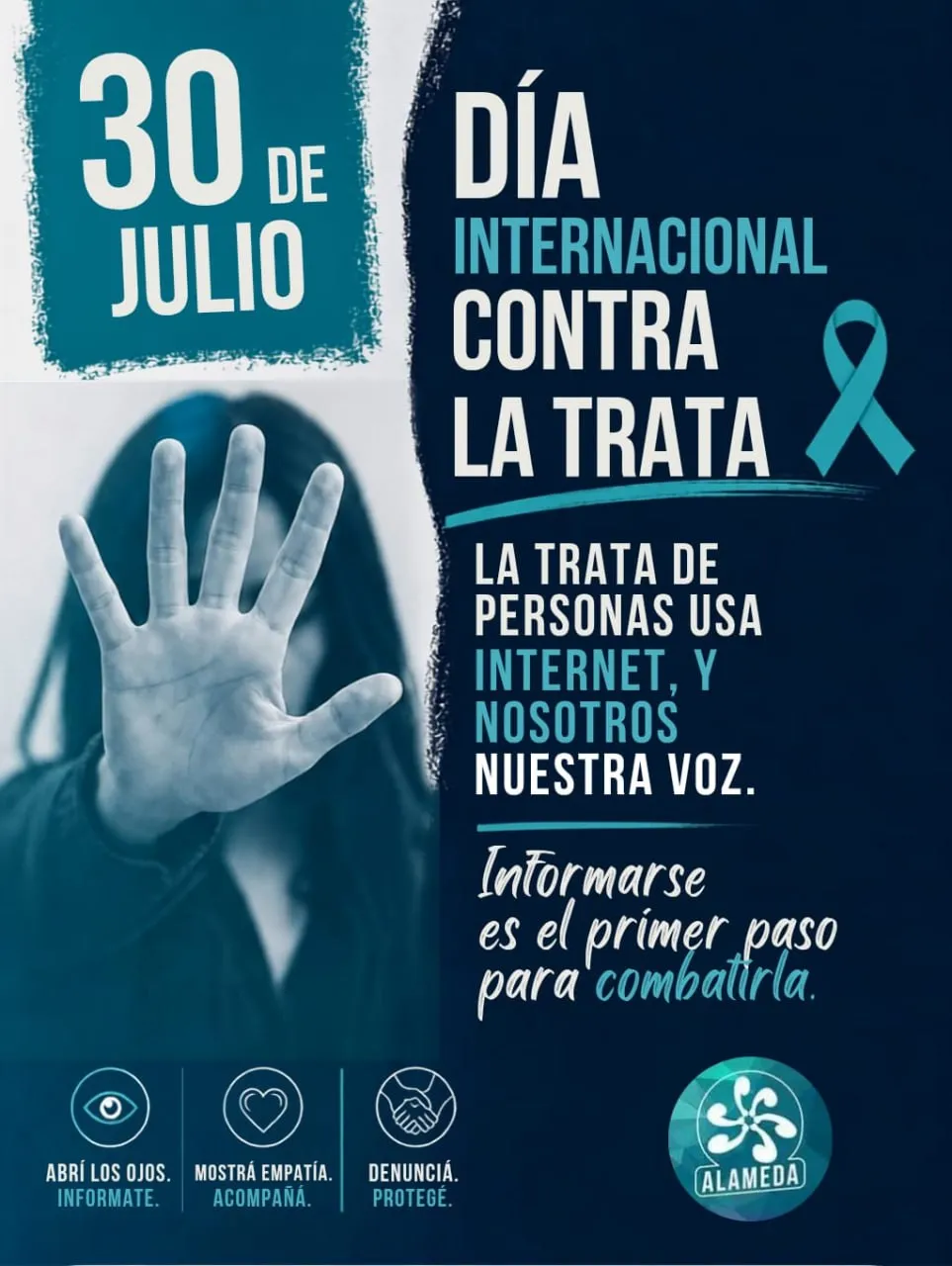 Día Mundial Contra la Trata: Fundación Alameda presenta informe sobre nuevas tendencias del delito