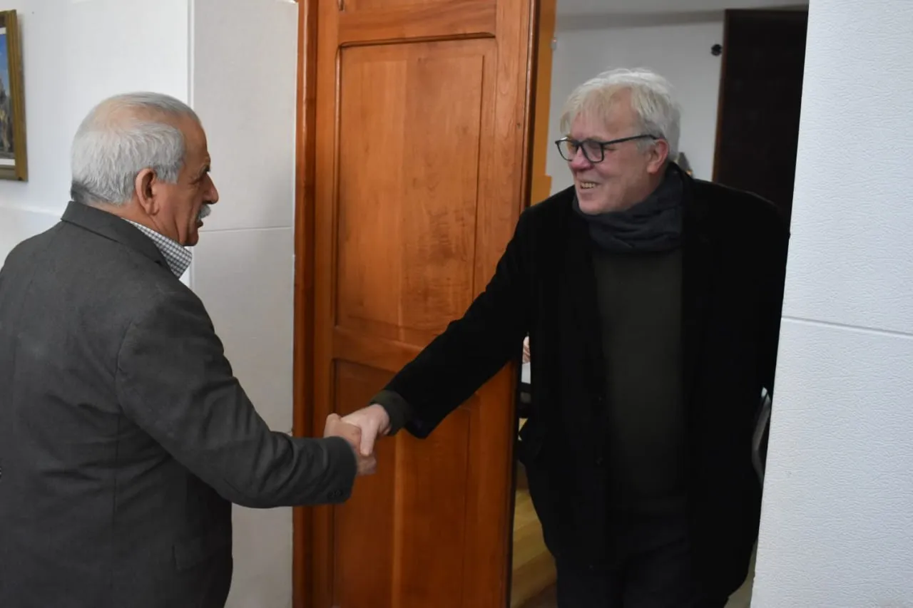 El Intendente Marino y Gustavo Vera acuerdan capacitaciones sobre prevención de trata