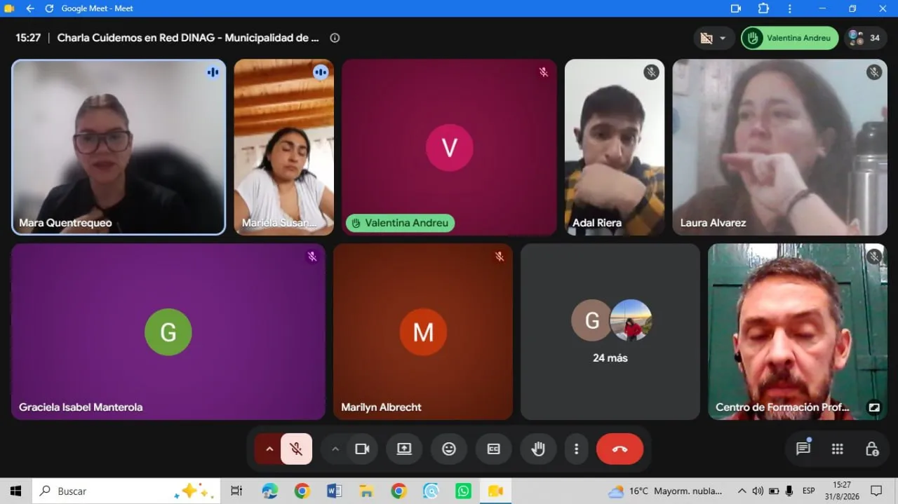 Más de 30 personas participaron de la charla “Conectar-nos en Red”