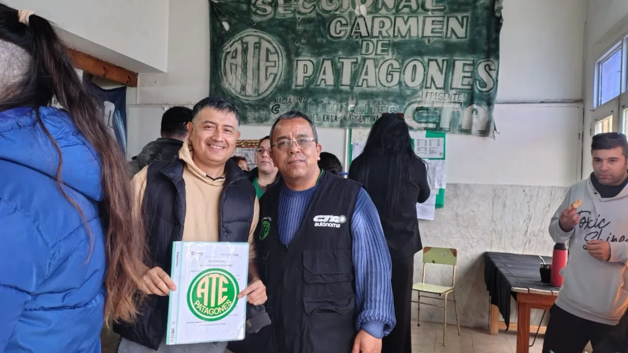 Marino participó del sorteo de lotes realizado por ATE y destacó la transparencia en la adjudicación