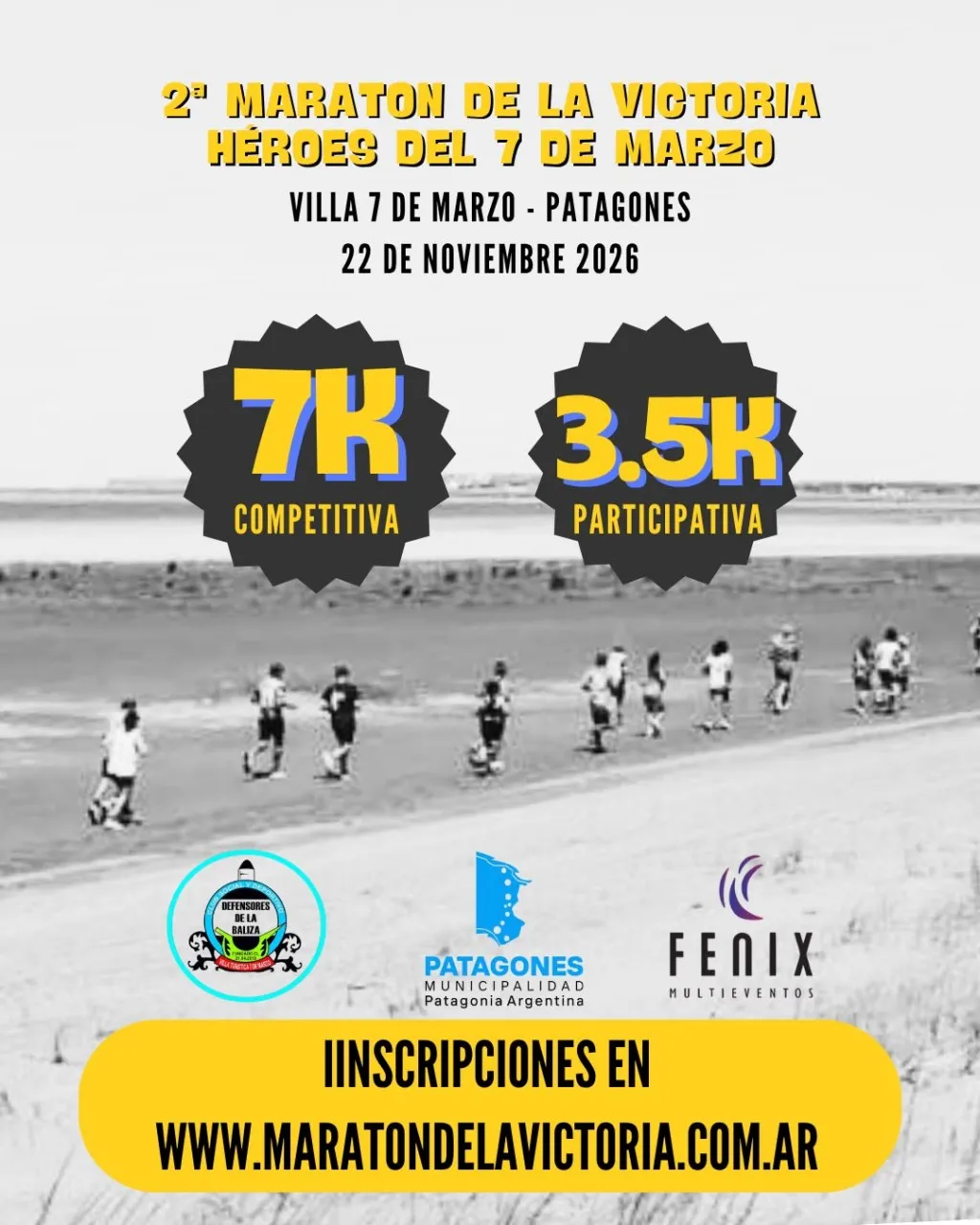 2.ª Maratón de la Victoria "Héroes del 7 de Marzo": fecha, inscripción y detalles