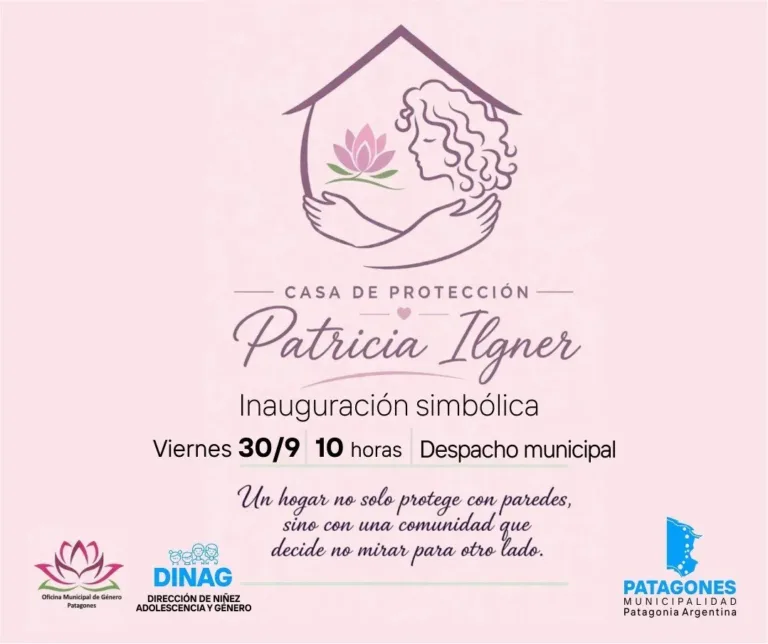 Inauguración simbólica de la Casa de Protección Patricia Ilgner
