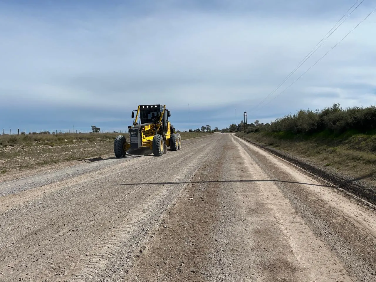 Informe semanal de reparación y mantenimiento de caminos