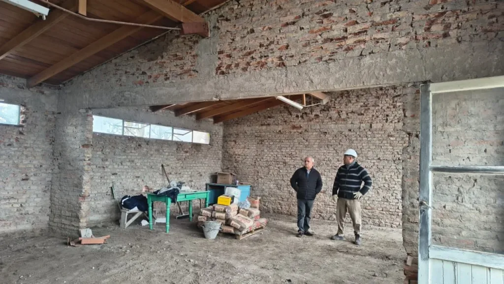 Marino recorrió obras en distintos puntos del Partido de Patagones