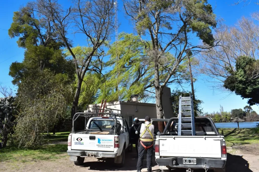 Seguridad: avanzan las tareas para ampliar el sistema de cámaras en la Costanera
