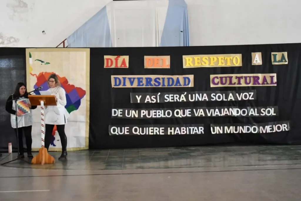 Bahía San Blas fue sede del acto oficial por el Día del Respeto a la Diversidad Cultural