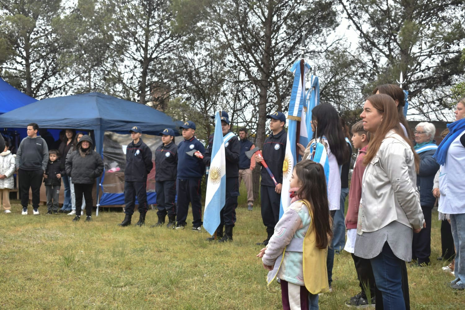Aniversario 205 de Bahía San Blas: acto en el Camping El Choique
