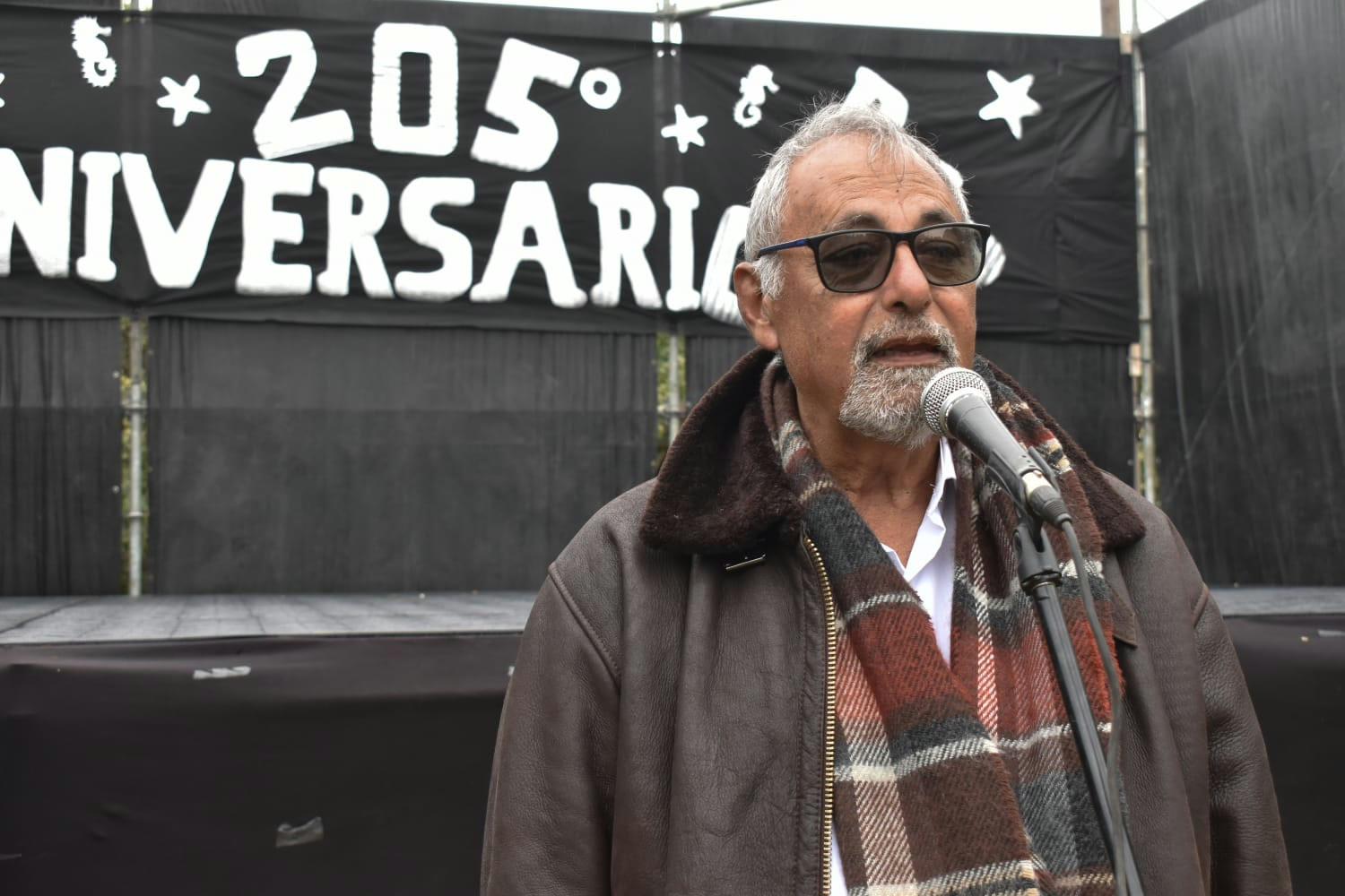 Aniversario 205 de Bahía San Blas: acto en el Camping El Choique