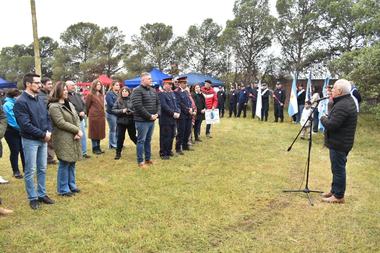 Aniversario 205 de Bahía San Blas: acto en el Camping El Choique