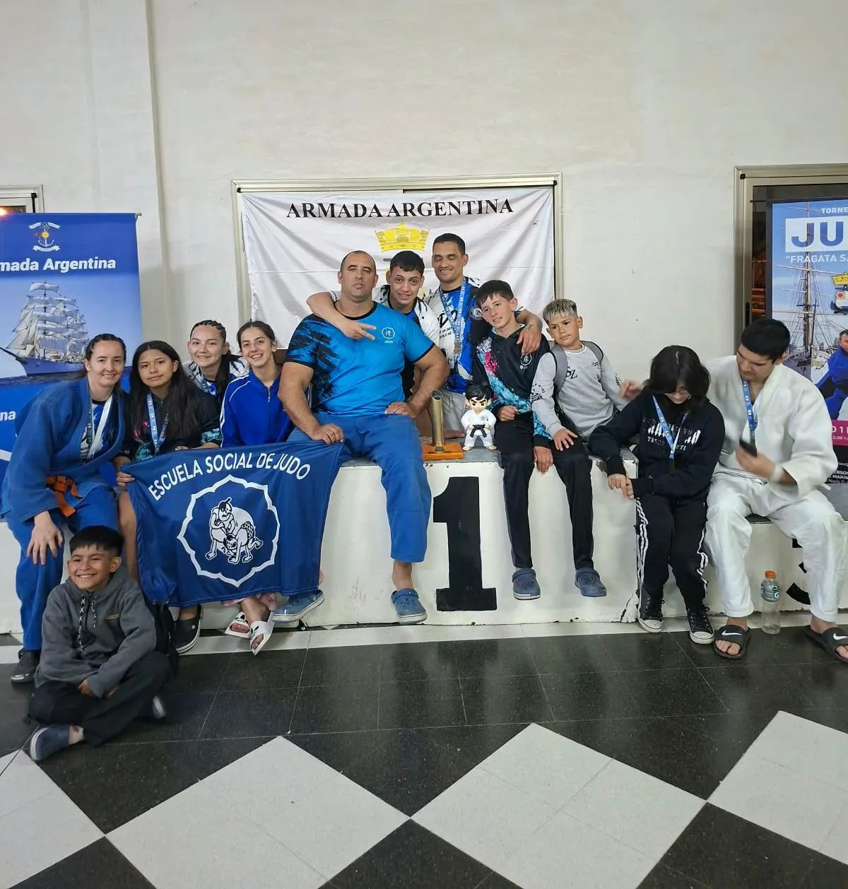 Destacada participación de la Escuela Social de Judo en el Torneo Interprovincial "Fragata Sarmiento"