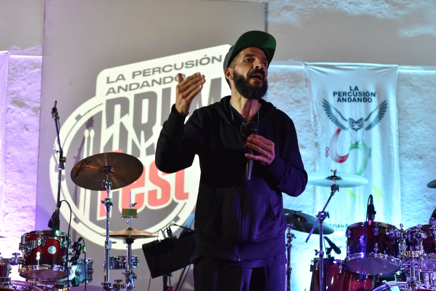 Presentación en el cierre del Drumfest Educativo Internacional en la Casa de la Cultura de Carmen de Patagones