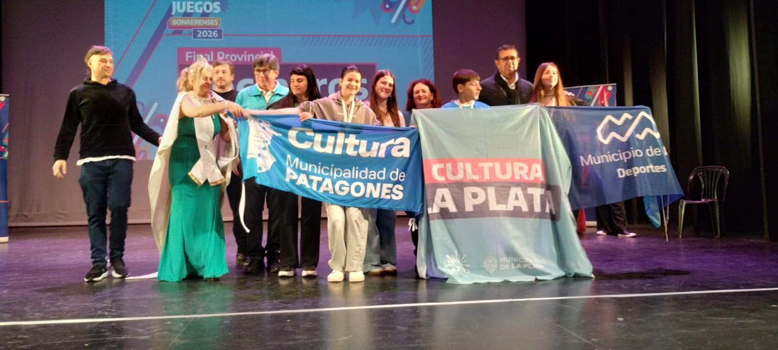 Delegación de Patagones en la Final Provincial de los Juegos Bonaerenses 2026 en Mar del Plata