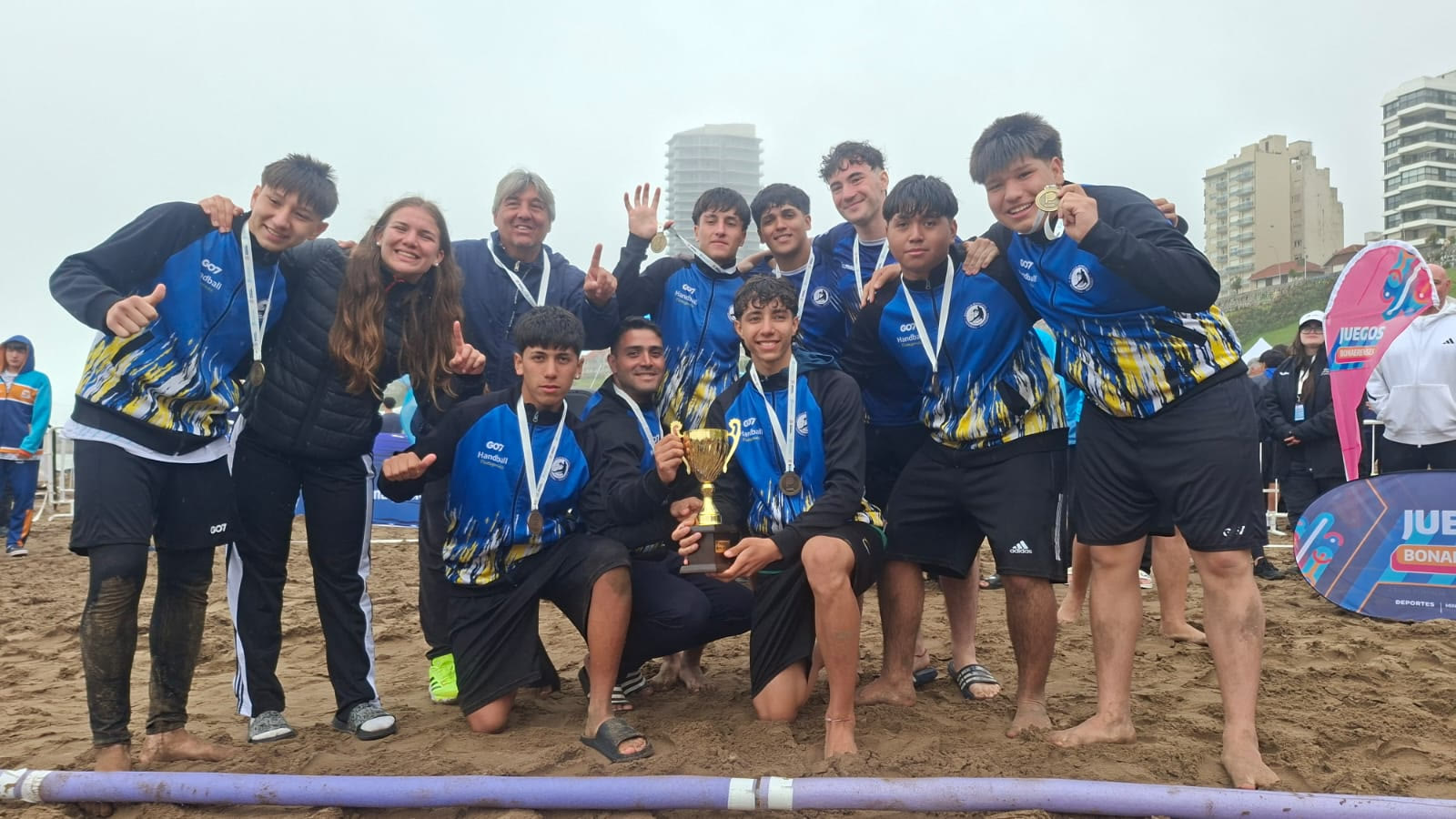 Delegación de Patagones en la Final Provincial de los Juegos Bonaerenses 2026 en Mar del Plata