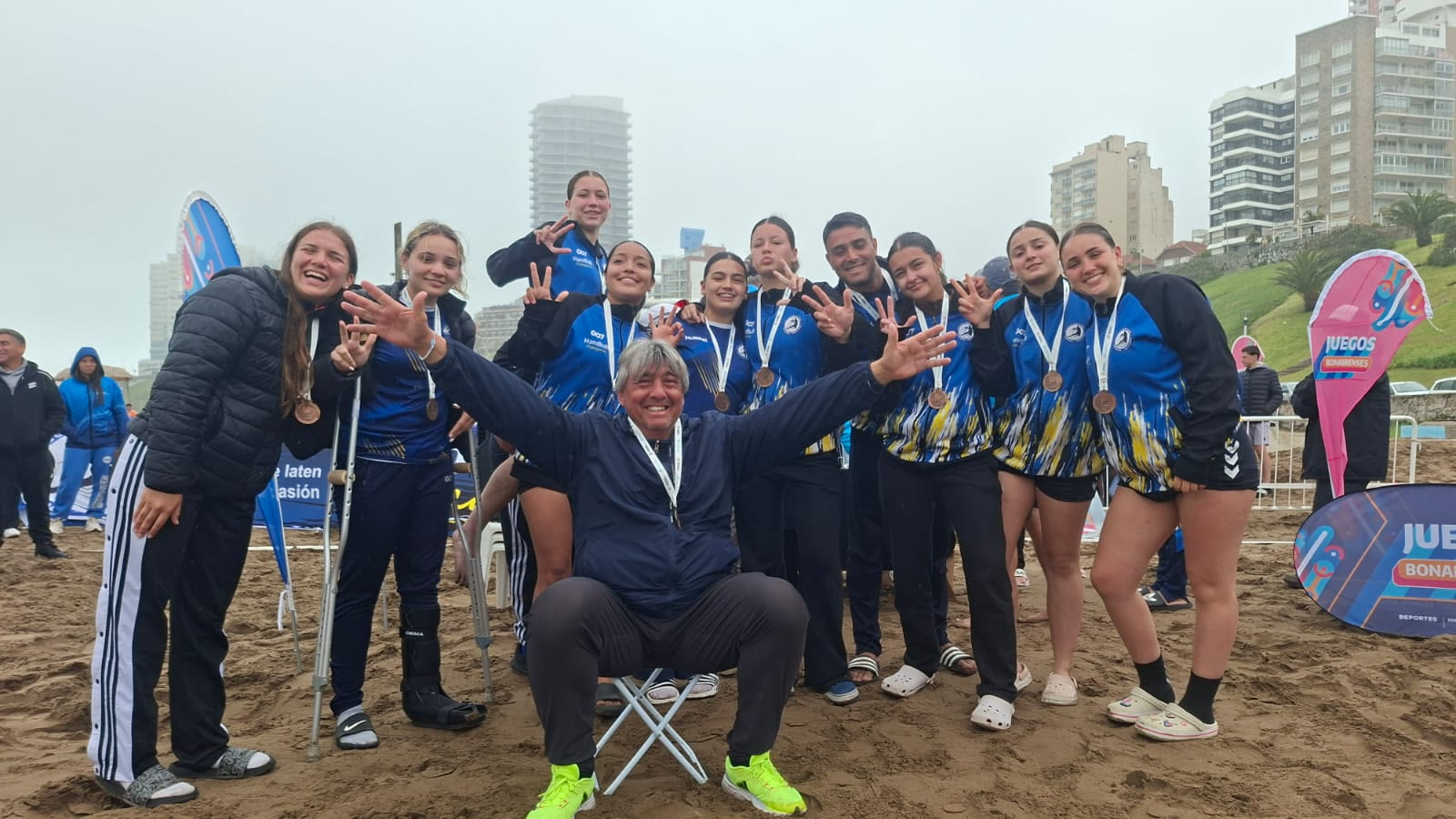Delegación de Patagones en la Final Provincial de los Juegos Bonaerenses 2026 en Mar del Plata