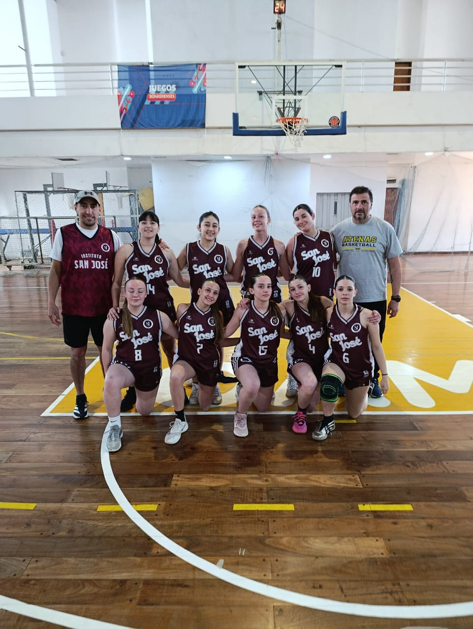 Delegación de Patagones durante la primera jornada de la Final Provincial de los Juegos Bonaerenses 2026 en Mar del Plata