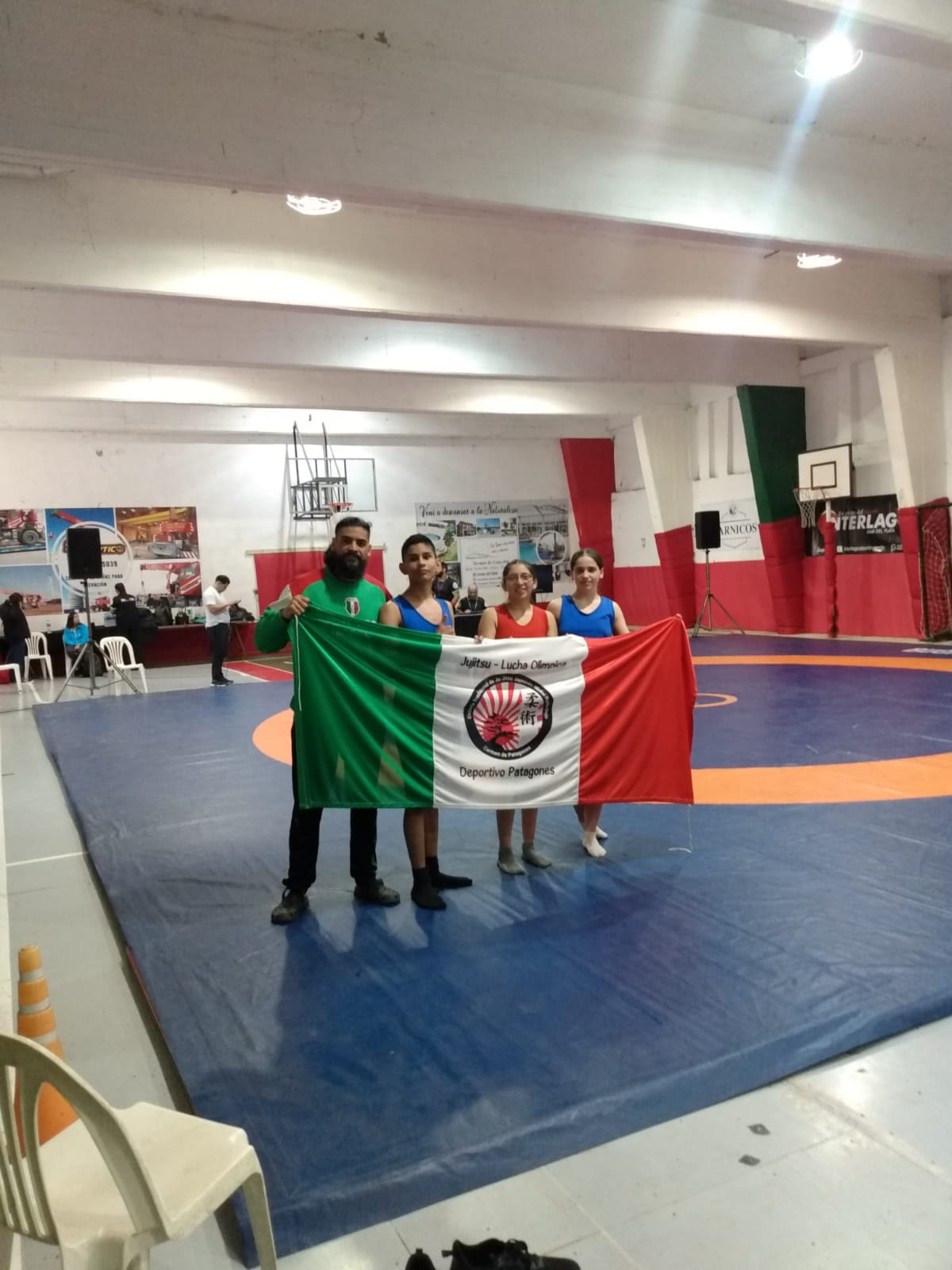 Delegación de Patagones durante la primera jornada de la Final Provincial de los Juegos Bonaerenses 2026 en Mar del Plata