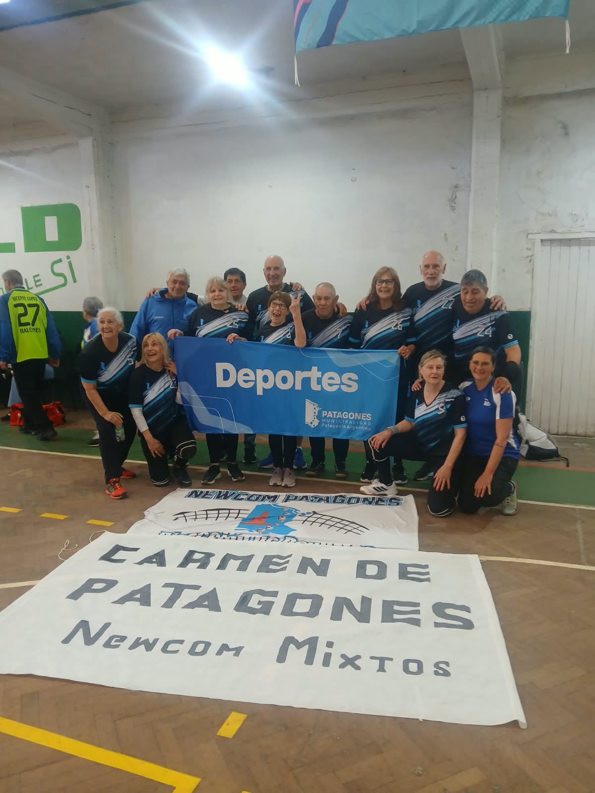 Delegación de Patagones durante la primera jornada de la Final Provincial de los Juegos Bonaerenses 2026 en Mar del Plata