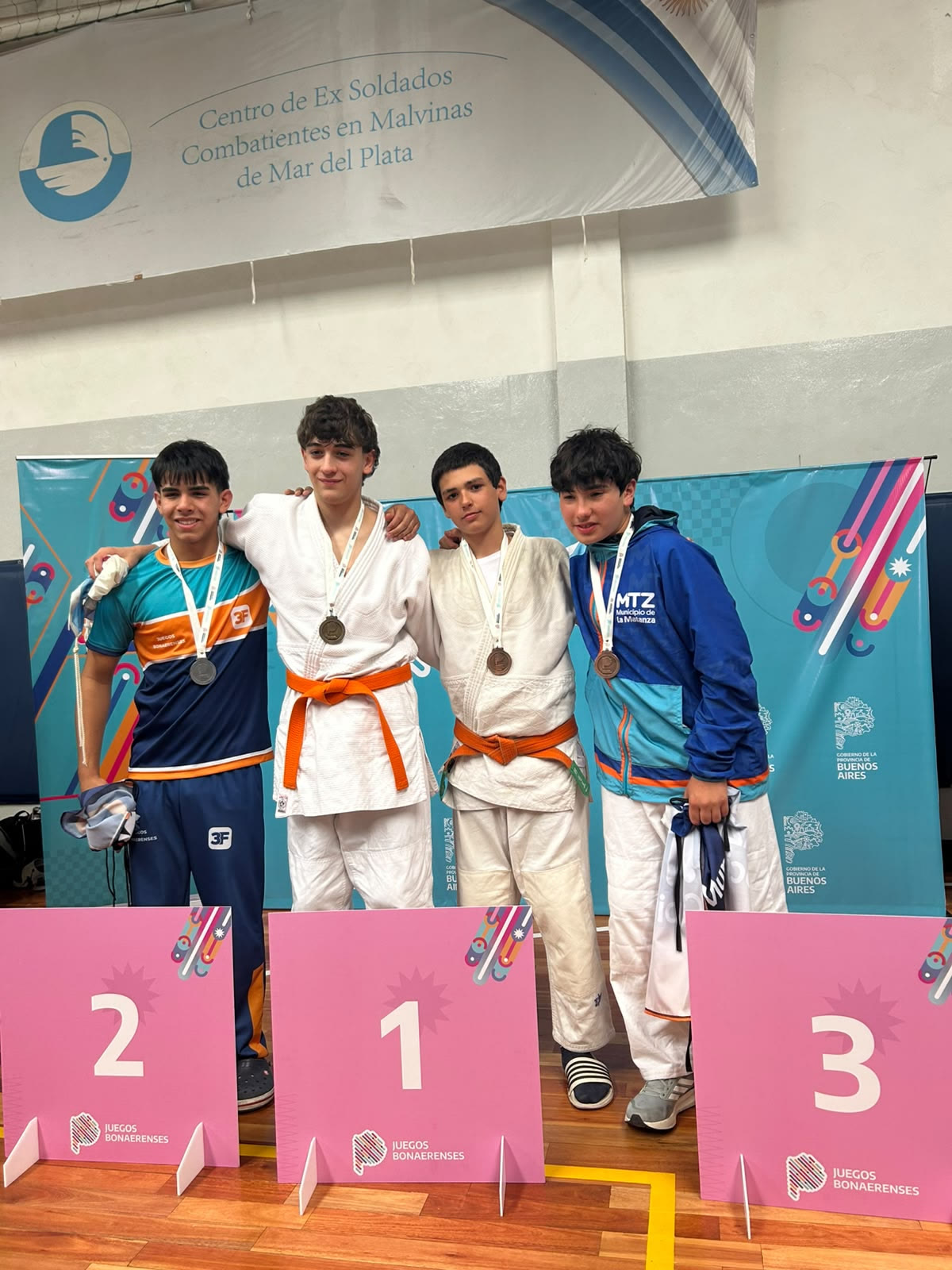 Delegación de Patagones durante la segunda jornada de la Final Provincial de los Juegos Bonaerenses 2026 en Mar del Plata