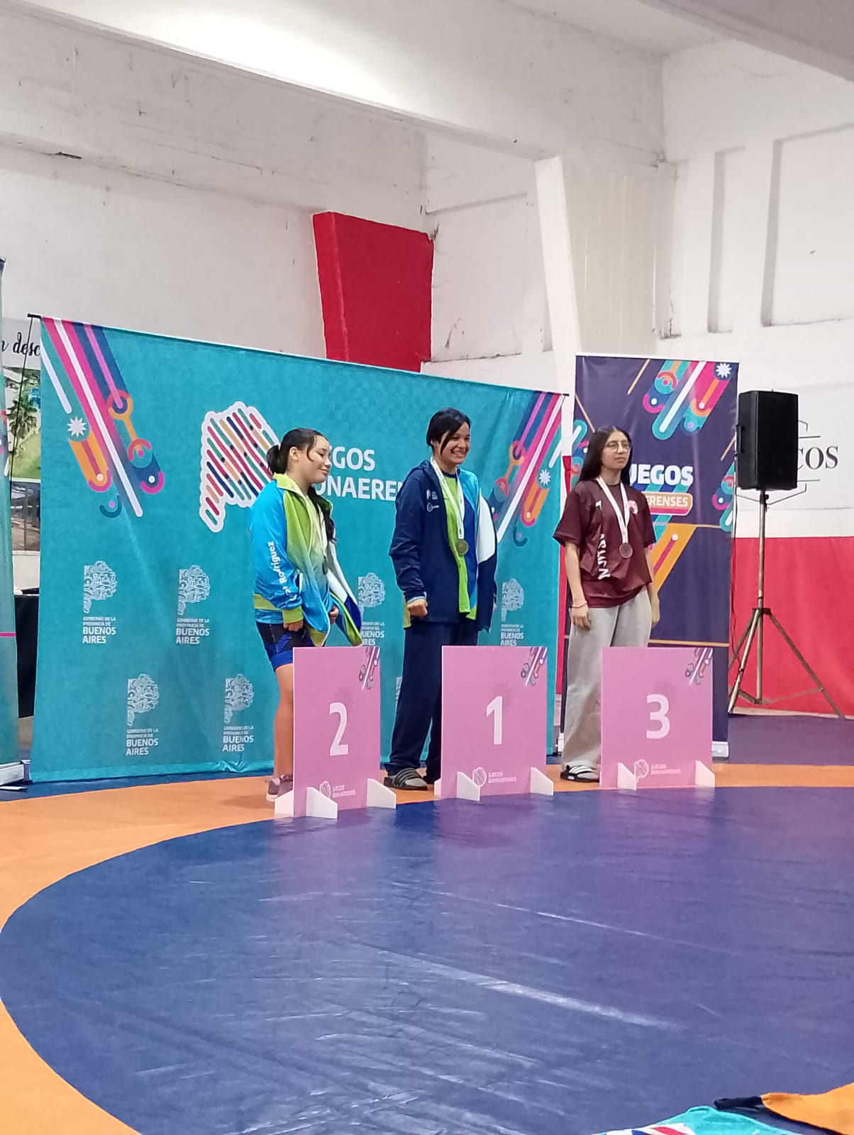 Delegación de Patagones durante la tercera jornada de la Final Provincial de los Juegos Bonaerenses 2026 en Mar del Plata