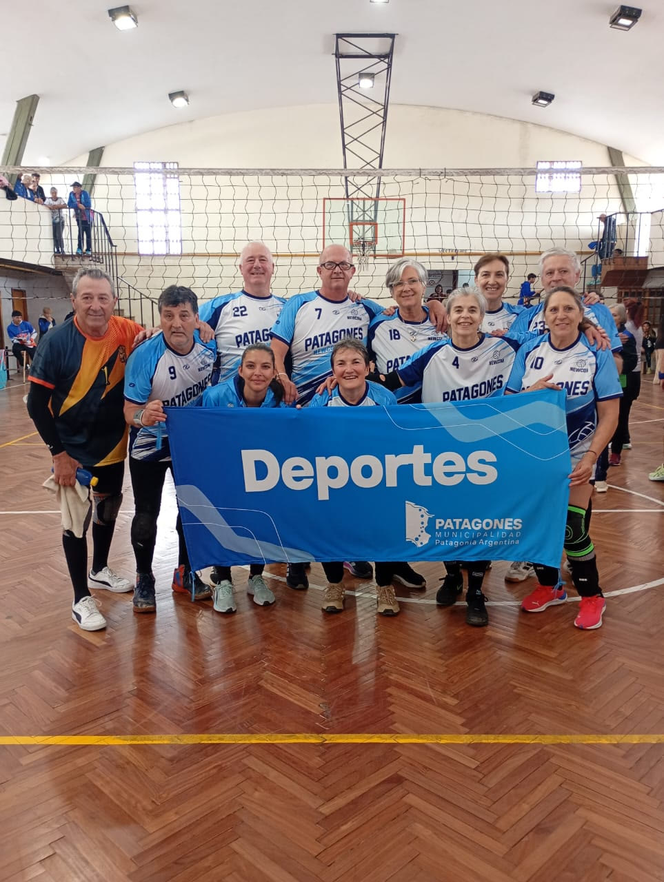 Delegación de Patagones durante la tercera jornada de la Final Provincial de los Juegos Bonaerenses 2026 en Mar del Plata