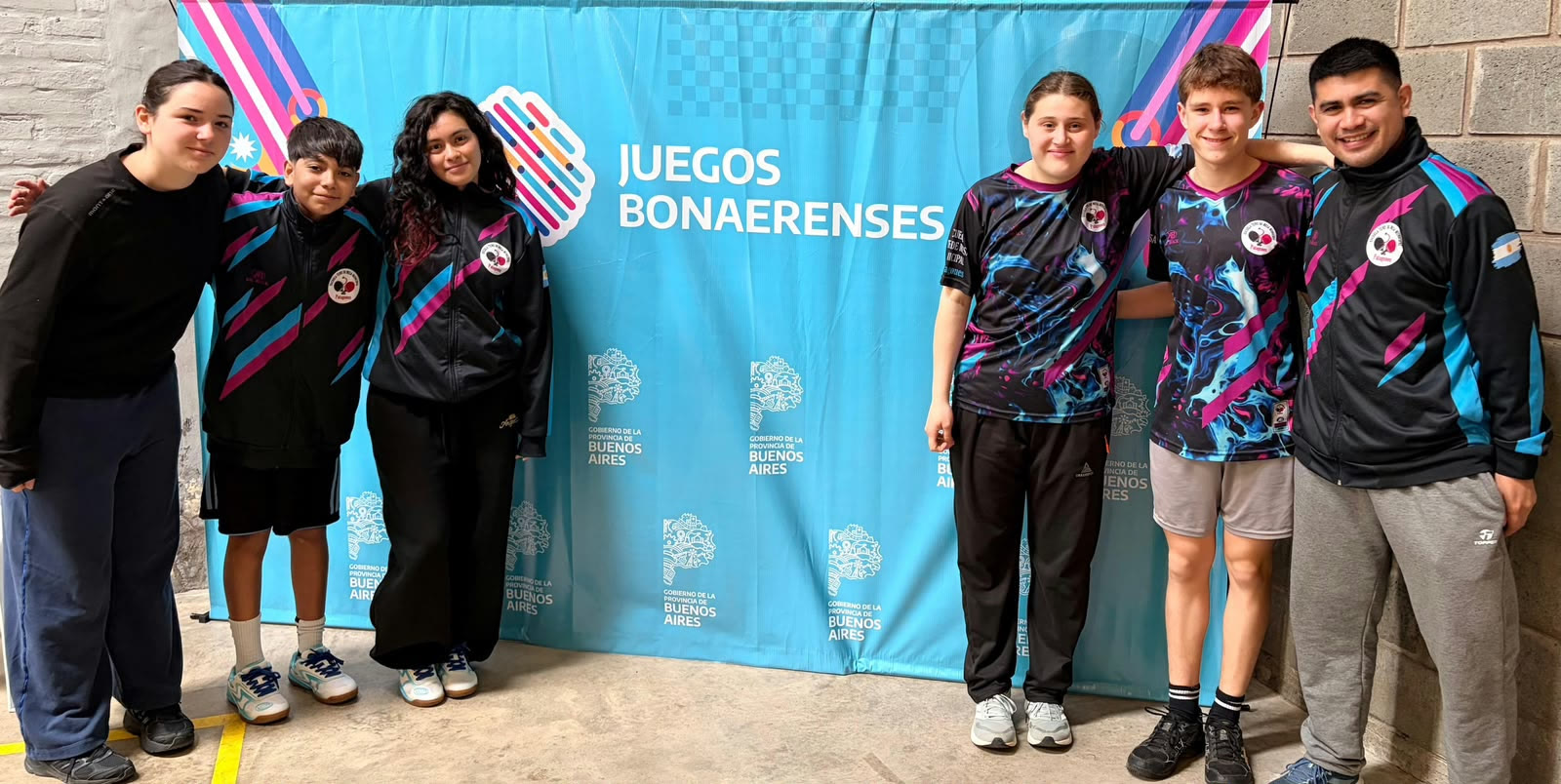 Delegación de Patagones durante la tercera jornada de la Final Provincial de los Juegos Bonaerenses 2026 en Mar del Plata