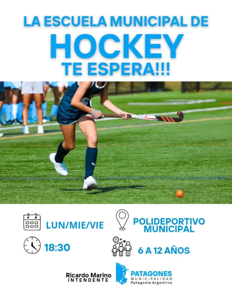 La Escuela de Hockey de Patagones: un espacio de aprendizaje y crecimiento